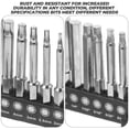 thumbnail image 3 of AURARMLET 20 Pieces Bits Set Drilling Bit Silver For DIY Enthusiasts, 3 of 7