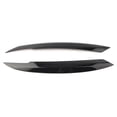 thumbnail image 3 of ZS For VW Jetta MK6 Car Headlight Eyelid Eyebrow Trim Cover 2010 2011 2012 2013 2014 2015 2016 2017 2018 Glossy Black ABS Plastic, 3 of 5