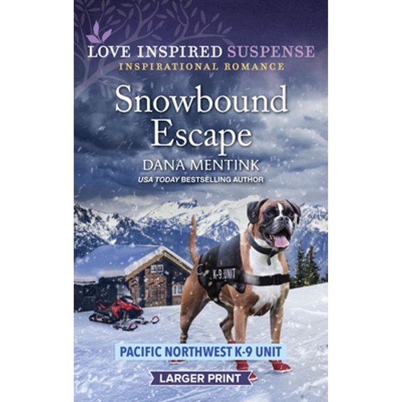 Pacific Northwest K-9 Unit: Snowbound Escape (Paperback)(Large Print)