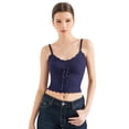 thumbnail image 1 of Camiseta sin mangas SUUKSESS, sexy, de verano, con tirantes finos y cuello en V, 1 of 5