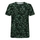 thumbnail image 5 of Tops para hombre, blusas y camisas de cuello redondo y manga corta para hombre, blusas casuales de moda con cuello redondo y manga corta para hombre, blusas de poliéster para hombre, 5 of 5