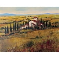 thumbnail image 2 of OToole, Tim 14x12 Gold Ornate Wood Framed with Double Matting Museum Art Print Titled - Tuscany III, 2 of 4