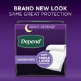 Depend Underpads/Disposable Incontinence Bed Pads for Adults, Kids, and