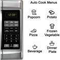 thumbnail image 5 of Emerson 1.3 Cu Ft 1000 Watt, Touch Control Microwave Oven, Stainless Steel/Black, MW1338SB, 5 of 12