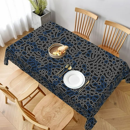 

Tablecloth Colorful Seamless Background Table Cloth For Rectangle Tables Waterproof Resistant Picnic Table Covers For Kitchen Dining/Party(60x90in)