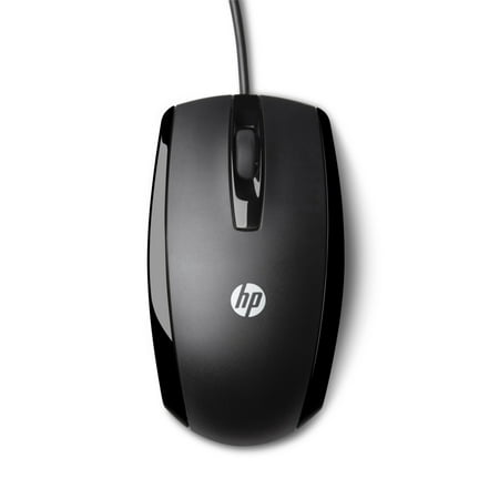 HPI E5E76AA-ABA HP X500 USB 3 Button Optical Wired Mouse, Black