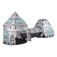 thumbnail image 1 of Juega a Tent Lafayette. Cohete blanco estadounidense con túnel para niños, 1 of 7