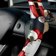 thumbnail image 5 of Christmas 14.5 Inch Printing PVC Leather Car Wheel Cover Steering Wheel Cover Auto Accessories, 5 of 6