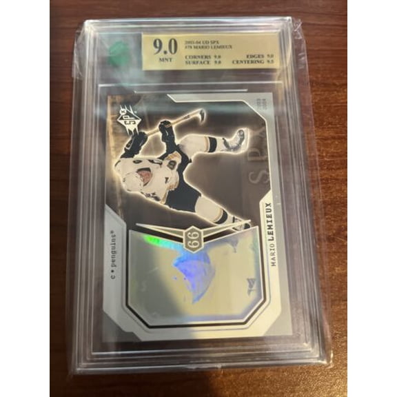 2003-04 Upper Deck SPX Mario Lemieux MNT 9