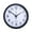 Black, variant on Tnobhg 8 Inch Wall Clock Silent Non-Ticking Hanging Clock Large Number Round Clock for Home Office Decoration