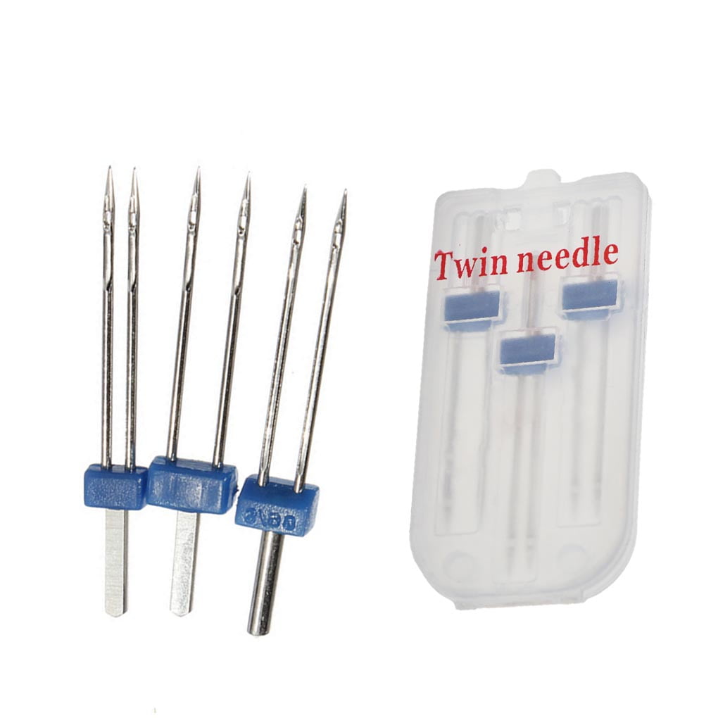 TureClos 3pcs Twin Stretch Machine Needles Household Sewing Machine