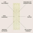 thumbnail image 2 of JONATHAN Y SANTA MONICA 2 x 8 Runner Rug, Charleston Vintage Filigree Textured Weave - Cream/Green, SMB106I-28, 2 of 3