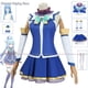 thumbnail image 2 of Nuevo Aqua Cosplay Anime Kono Subarashi Sekai Ni Shukufuku Wo disfraz peluca Konosuba fiesta de Halloween falda Top mangas medias conjunto, 2 of 4
