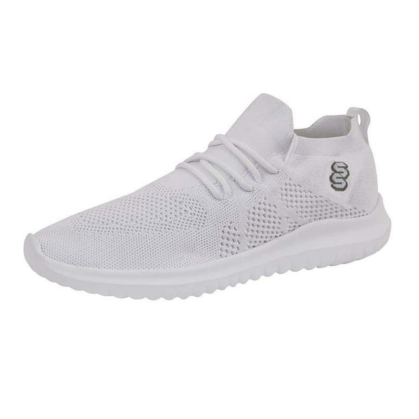 685-17 Tenis Casual para Hombre Caballero en color Blanco, Elaborado de Textil. Cklass 685-17