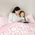 thumbnail image 5 of Feelyou Kids Kawaii Xmas Gifts Bedding Comforter Set, Black Red Plaid Checkered Twin Comforter Sets, Merry Christmas Reversible Bedding Set, Luxury Bedroom Decor, 2pcs, 5 of 8