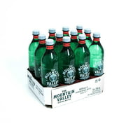 MOUNTAIN VALLEY SPRING, Water, Spring, Plastic, Pack of 12, Size 750 ML