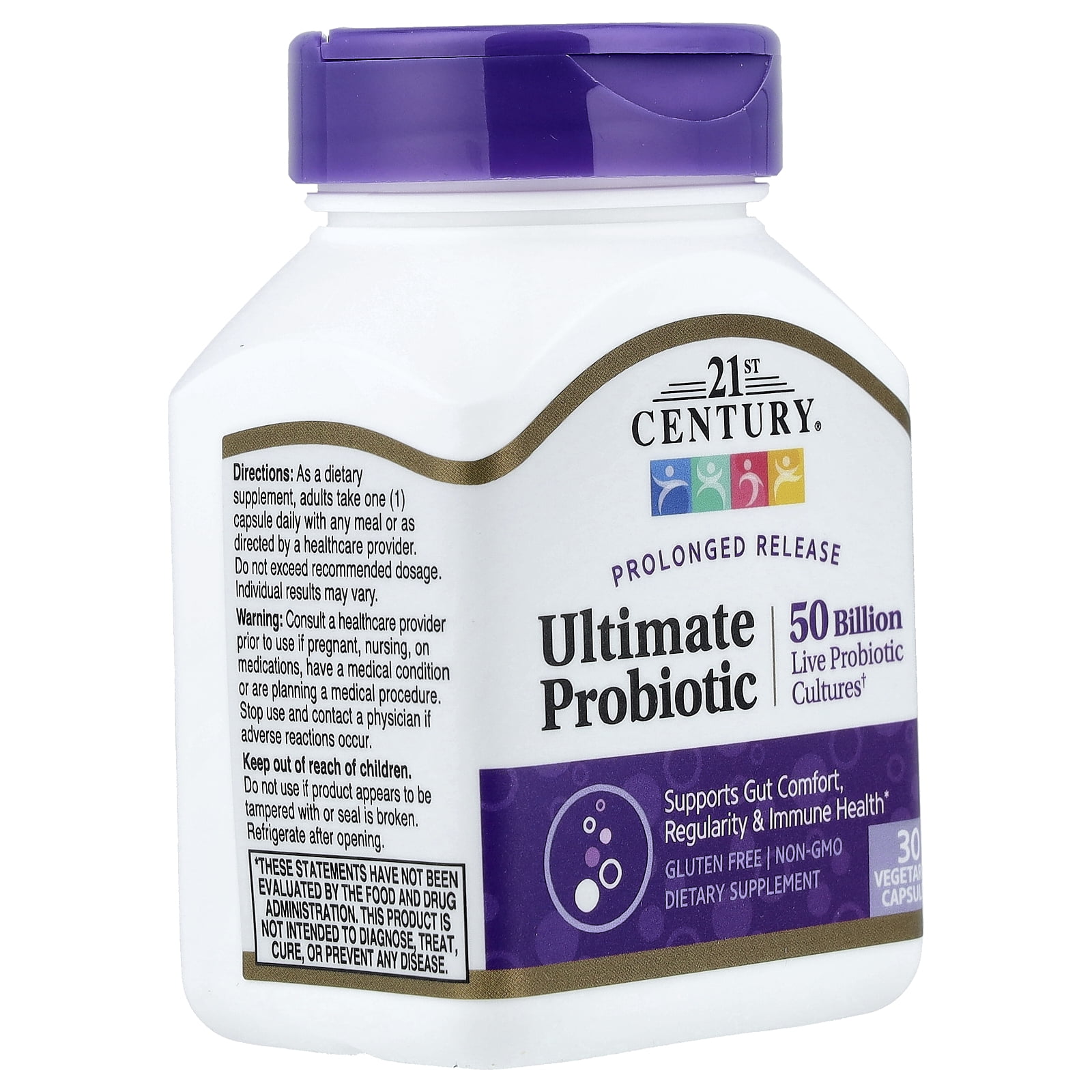 21st Century Ultimate Probiotic, 50 Billion, 30 Vegetarian Capsules