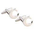 thumbnail image 1 of Gemelos de Camisa de Negocios con Letras Distintivas Sunnimix Accesorios de Boda para Hombre Carta para Hombre CuffLinks, 1 of 8