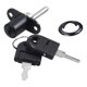 thumbnail image 4 of Push Plunger Lock Zinc Alloy Plunger Lock Portable Cylinder Head Cabinet Lock Drawer Lock Cabinet Plunger Lock for Desk Locker, 4 of 5