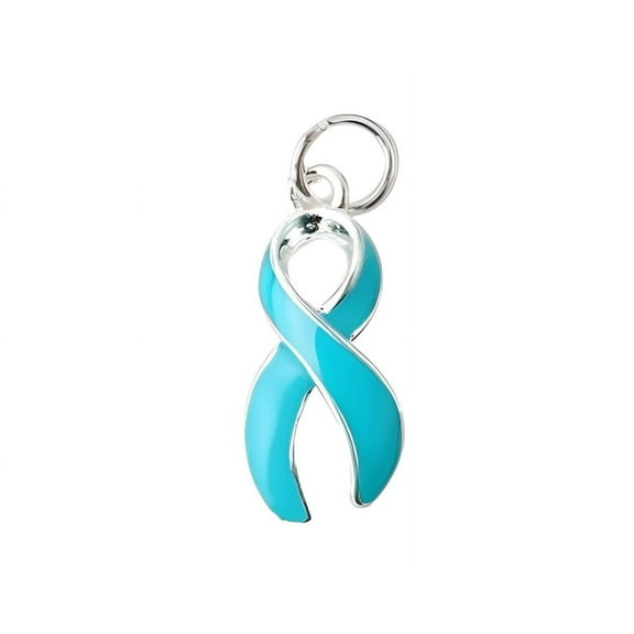Bulk Sexual Assault Ribbon Awareness Charms (25 Charms)