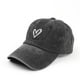 thumbnail image 4 of Gorra de béisbol para mujer con bordado de corazón: gorra de moda para niñas para deportes al aire libre,ajustable,bonita y casual, 4 of 6