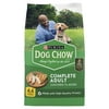 Purina Dog Chow Chicken Flavor Dry Dog Food Complete Adult, 4.4 lb Bag