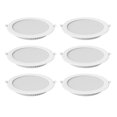 thumbnail image 1 of 6PCS 12W LED Downlight Recessed Round Ceiling Spotlight White Light, 1 of 5