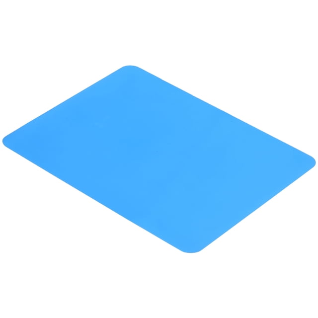 Unique Bargains 12'x9' Silicone Mat, Resin Casting Crafts Pad Non-Slip Nonstick Sheets Protector, Blue