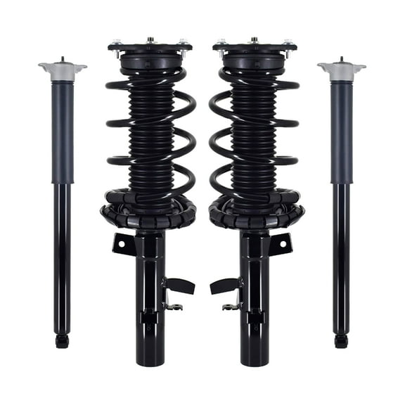 Set Front Quick Complete Strut-Rear Complete Shock Kit For 2012 2013 Ford Focus
