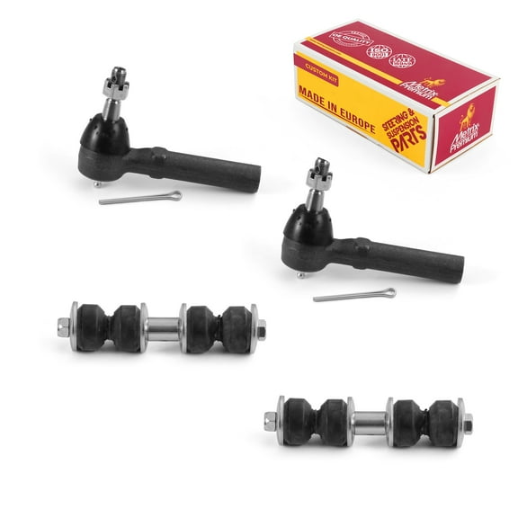 Metrix Premium Chassis Parts - 4 PC Outer Tie Rod End & Front Sway Bar Stabilizer End Link Kit Fits 04-13 Chevrolet Impala, 06-07 Monte Carlo, 97-05 Venture, ES3453, K700527/K5342