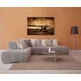 thumbnail image 5 of HFDF Vtage Fighter Plane Wall Art - Elderly Airplane Canvas Decor for Home Office 14x11inch Framed, 5 of 5