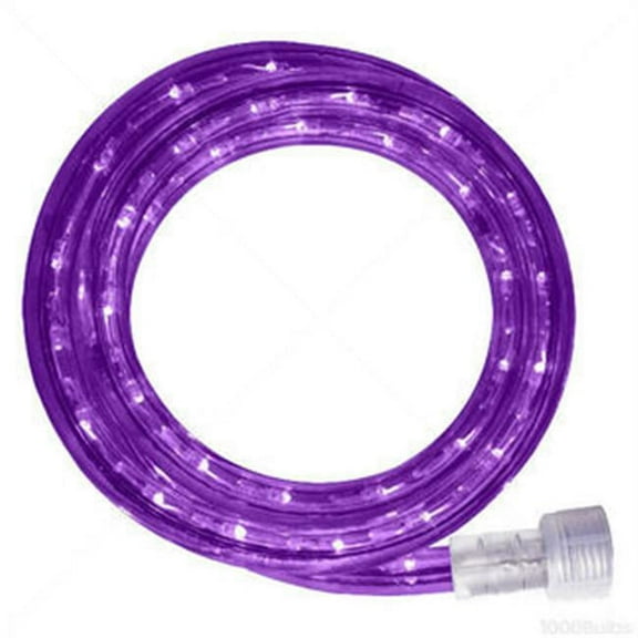 Winterland C-ROPE-LED-PU-1-10-18 10 mm. Spool Of Purple LED Ropelight, 18 ft.
