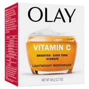 Olay Vitamin C Brightening Light Weight Moisturizer, Hydrates & Evens Tone, 1.7 oz