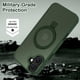 thumbnail image 5 of Funda Casehas para iPhone 17 de 6.3" con Soporte Magnético MagSafe Verde, 5 of 8