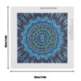 thumbnail image 4 of Diamond Painting Flower Pattern Hand Made DIY Craft Gift Home Decoration 30x30cm, 4 of 5
