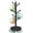 Black, variant on Mug Holder Tree  360? Rotating Coffee Cup Display Rack with 6 Hooks for  Kitchen Counter, Upgrade  Mug Stand Station Organizer, Building Your Dream Coffee Corner, Black