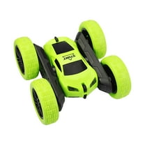 Gqtwoy Four Wheel Drive Double-sided Stunt Car, Remote Control Car, Off-road Racing, LED Lights, USB Rechargeable, Fun Interactive Toy for Ages 6 