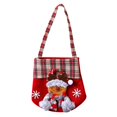 thumbnail image 1 of Fall Decor Portable Santa Christmas Doll Bags 3D Design Fabric for Wrapping Xmas Bags, 1 of 7