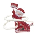 thumbnail image 4 of Juguete de escalada de Papá para escaleras automáticas, novedoso juego educativo, juego de tobogán para niños y niñas, decoración navideña. 3 figuras, 4 of 8