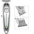 thumbnail image 3 of Kemei 1949 Trimmer Professional Hair Clippers for Men Zero Gap Electric Cordless Beard/Hair Trimmer Rechargeable T-Blade Haircut Machine for Stylists and Barbers Grooming Kit, Silver, 3 of 7