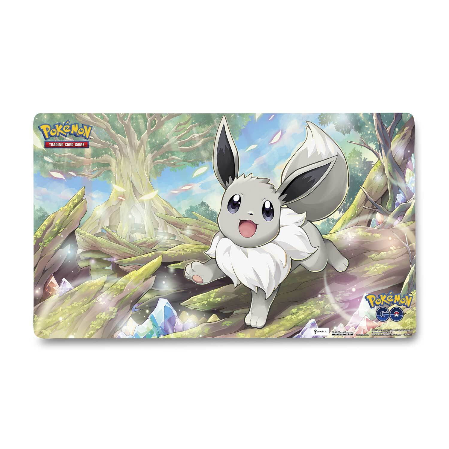 Pokemon Go TCG Radiant Eevee Premium Collection Playmat 14x24"