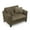 Brown, variant on Bean Bag Chair Lazy sofa chair, comfortable single-person sofa chair, with a backrest and soft seat cushion, having armrests on both sides, suitable for living room and bedroom - Black,Lazy Sofa Chai