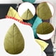 thumbnail image 5 of Cojín de felpa cómodo y decorativo con forma de hoja para el dormitorio, ideal para viajes y como regalo para el hogar. Verde hierba 50x30cm, 5 of 8