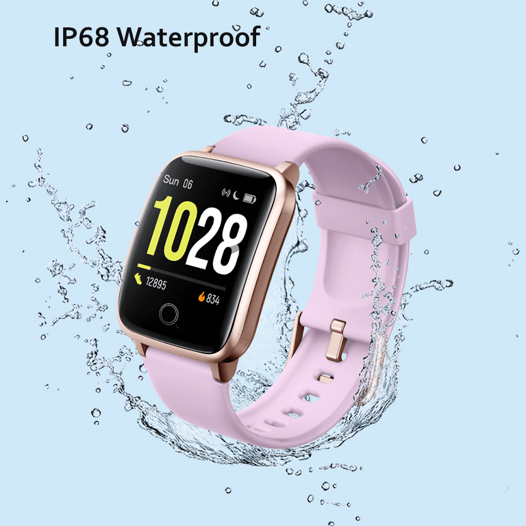  Smart Watch for Women, Smartwatch for Android and iOS Phones  IP68 Waterproof Fitness Watch 1.69 Full Touch Screen Fitness Tracker with  Heart Rate Monitor, Sleep Monitor, Activity Tracker, Pedometer : Electronics