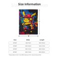 thumbnail image 3 of Manta polar de Pikachu, súper suave y acogedora, para niños. Características: súper suave, 101 x 76 cm., 3 of 8