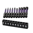 thumbnail image 2 of 10Pcs Hex Head Screwdriver Bit Set Magnetic Batch Head 1/4 Shank Screwdriver Bit H15-H6 Pneumatic Screw Driver Wrench, 2 of 5