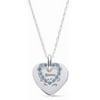 Personalized Family Jewelry Women's Love's Reflection Birthstone Pendant available in Sterling Silver, 10kt and 14kt Yellow and White Gold