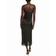 thumbnail image 2 of Maje womens  Lace Neckline Slip Dress, 36, Black, 2 of 3
