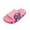Pink, variant on Black Chinese Slippers Cloud Leather Slides For Kids - Natural Cork Footbed Summer Sandals Beach Slide Sandals for Girls & Boys - Non-Slip Boys & Girls Sandals