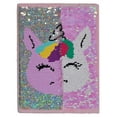 thumbnail image 2 of iscream Glittery Flip Sequin Book-Bound Lined-Page 8.5" Journal - Sweet Unicorn, 2 of 3